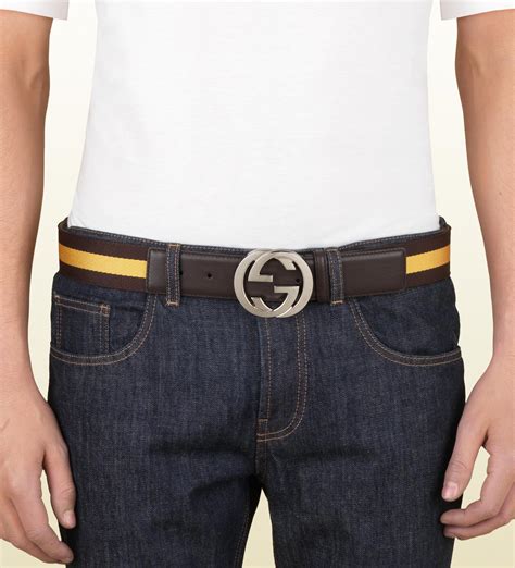 men brown gucci belt|men's Gucci belt clearance.